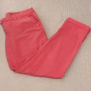 Neon Pink Khakis by Gap